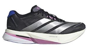 ADIDAS ADIZERO BOSTON 13 ' CORE BLACK SILVER METALLIC '