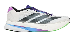 ADIDAS ADIZERO BOSTON 13 ' WHITE / CORE BLACK / LIME BURST '