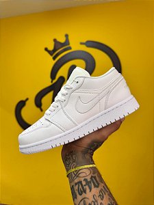 Air Jordan 1 Low Triple White - A PRONTA ENTREGA