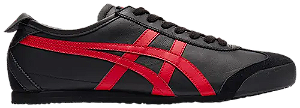 ASICS ONITSUKA TIGER MEXICO 66 BLACK CLASSIC RED