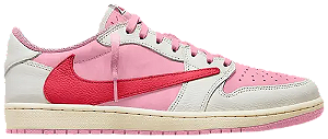 AIR JORDAN 1 LOW TRAVIS SCOTT OG SAIL SP TROPICAL PINK