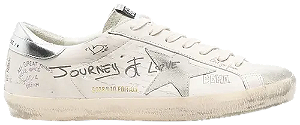 TÊNIS GOLDEN GOOSE SUPER-STAR ' JOURNEY OF LOVE '