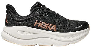 TÊNIS HOKA ONE BONDI 9 BLACK/ ROSE GOLD