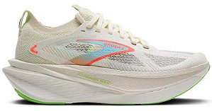 TÊNIS BROOKS HYPERION MAX 3 COCONUT / GREEN GECKO