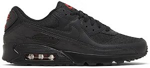 AIR MAX 90 ESSENTIAL BLACK RED REFLECTIVE