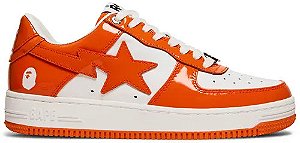TÊNIS A BATHING APE BAPE STA ORANGE