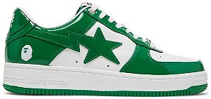 TÊNIS A BATHING APE BAPE STA GREEN
