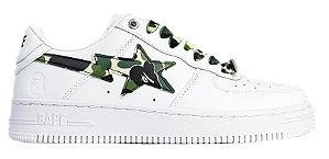 TÊNIS A BATHING APE BAPE STA LOW CAMO- GREEN