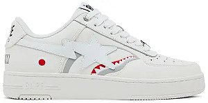 TÊNIS A BATHING APE BAPE STA SHARK #2 WHITE