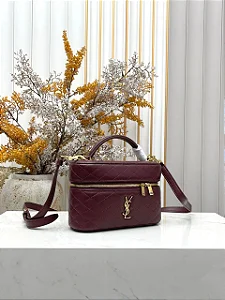 BOLSA SAINT LAURENT GABY VANITY RED WINE