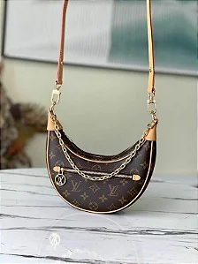 BOLSA LOUIS VUITTON LOOP HANDBAG MONOGRAM BROWN