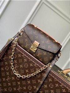 BOLSA LOUIS VUITTON POCHETTE METIS EAST WEST BROWN