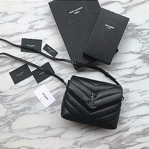 BOLSA SAINT LAURENT LOULOU TOY ALL BLACK