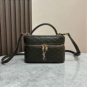 BOLSA SAINT LAURENT GABY VANITY GREEN