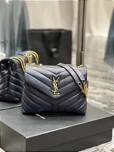 BOLSA SAINT LAURENT DARK BLUE LOU LOU