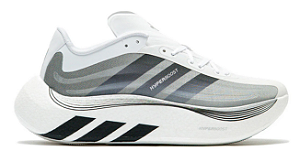 ADIDAS HYPERBOOST EUPHORIA LT BLACK WHITE SILVER METALLIC