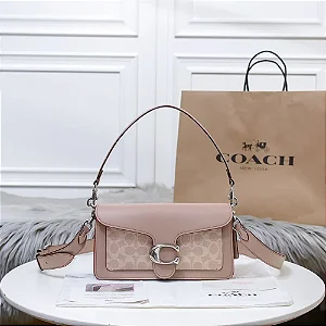 BOLSA COACH TABBY SHOULDER 26 IN SIGNATURE CANVAS WITY COLORBLOCK