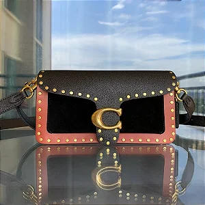 BOLSA COACH TABBY SHOULDER 26 WITH RIVETS DA COACH