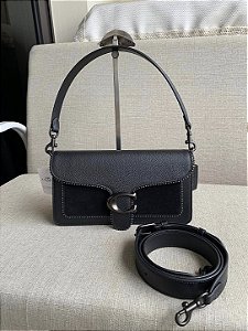 BOLSA COACH TABBY SHOULDER 26 WITH BEADCHAIN BLACK