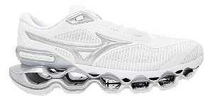 MIZUNO WAVE PROPHECY LS WHITE SILVER
