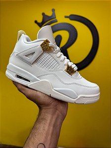 Air Jordan 4 Retro Gold Metallic - A PRONTA ENTREGA