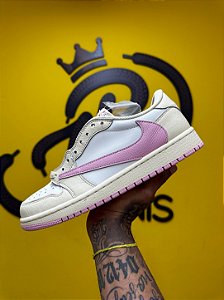 Air Jordan 1 Low Tropical Pink x Travis Scott - A PRONTA ENTREGA