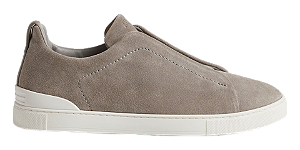 TÊNIS ZEGNA TRIPLE STITCH GREY