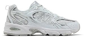 NEW BALANCE 530 ' WHITE SILVER METALLIC POLKA DOTS '