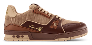 TÊNIS LOUIS VUITTON TRAINER BROWN