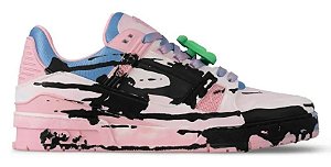 TÊNIS LOUIS VUITTON TRAINER ART COLABORATION SERIES