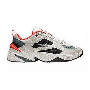 TÊNIS NIKE M2K TEKNO ' LIGHT BONE SILVER METALIC '