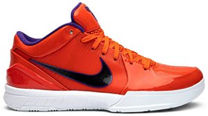 TÊNIS NIKE ZOOM KOBE 4 PROTRO UNDEFEATED ' TEAM ORANGE '