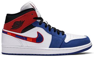 AIR JORDAN 1 MID SE ' MULTI-COLOR SWOOSH '