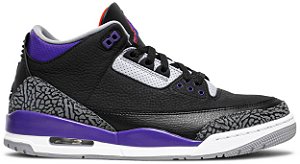 AIR JORDAN 3 RETRO ' COURT PURPLE '