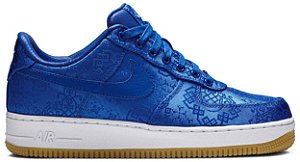 TÊNIS NIKE AIR FORCE 1 X FRAGMENT DESIGN X CLOT ' ROYAL SILK '