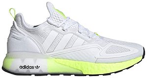 TÊNIS ADIDAS ZX 2K BOOST 'WHITE SOLAR YELLOW '