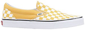 TÊNIS VANS SLIP CLASSIC ON ' OCHRE CHECKBOARD '