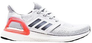 TÊNIS ADIDAS ULTRABOOST 20 CONSORTIUM 6.0 ' GREY/ ORANGE WHITE '