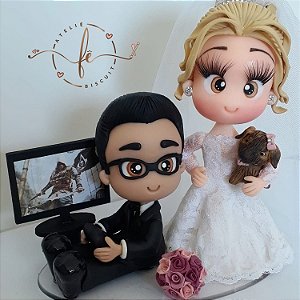Noivinhos com Vídeo Game