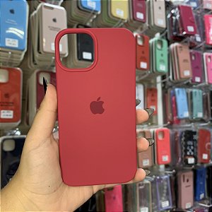 Capa Vermelho Rouge Estilo Original para iPhone 14