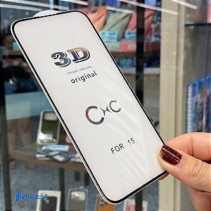 Película de Vidro 3D iPhone 15