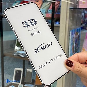 Película de Vidro 3D iPhone 15 Pro Max / iPhone 15 Plus