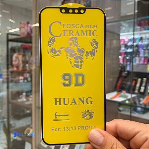 Película Cerâmica Fosca Iphone 13 / Iphone 13 Pro e Iphone 14