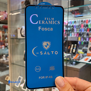 Película Cerâmica Fosca Iphone X / Iphone XS / Iphone 11 Pro