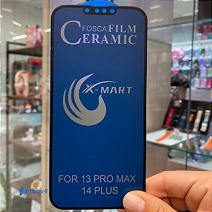 Película Cerâmica Fosca com Privacidade Iphone 13 Pro Max / Iphone 14 Plus