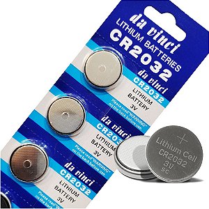 Bateria CR2032 3V – Pilha para Balança Digital e Eletrônicos