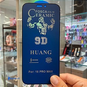 Película Cerâmica Fosca com Privacidade Iphone 16 Pró Max