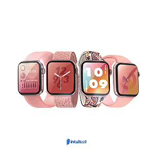 Relógio SmartWatch W60 Pro Max com 4 Pulseiras