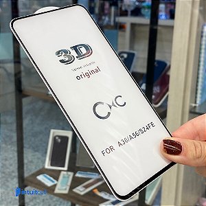 Película de Vidro 3D Samsung Galaxy A36 / Galaxy A56 / Galaxy S24 FE
