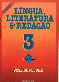 Livro Língua, Literatura e Redação 3 Autor Nicola, José de (1995) [usado]